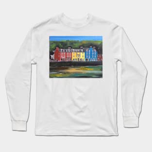 Colourful Houses, Tobermory Long Sleeve T-Shirt